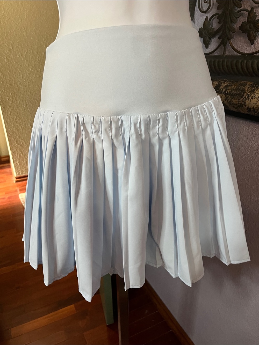 all in motion NWT Light Blue Pleated Skort Sz L - Picture 1 of 15
